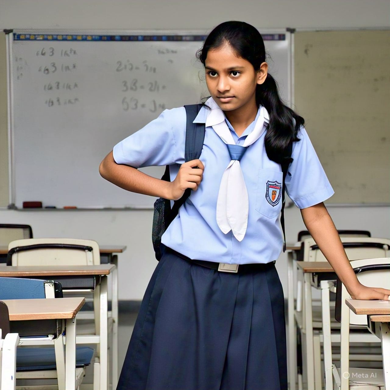 School uniforms display